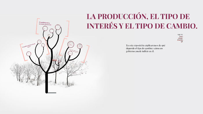 LA PRODUCCION, EL TIPO DE INTERES Y EL TIPO DE CAMBIO. by karenina ...