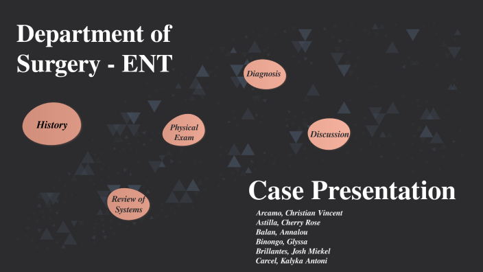 ent case presentation slideshare