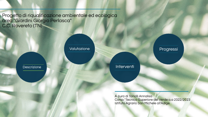 Progetto ecologia by Annalisa Tonolli on Prezi