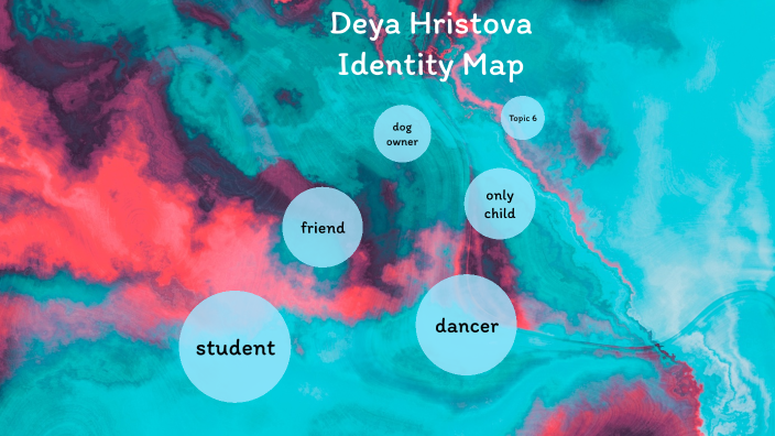 Identity map by Deya Hristova