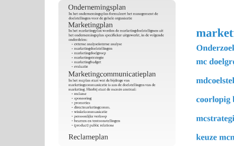 Marketingcommunicatie NIMA B, Marketingcommstrategie, H29- By Marijke ...