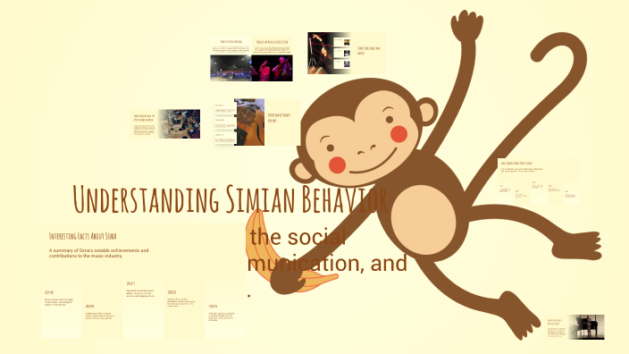 Simian Behavior Understanding Simian Behavior by Martin Lacinák on Prezi