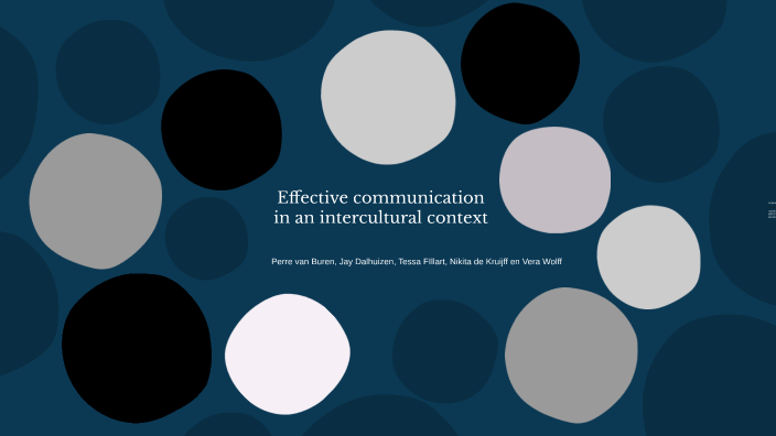 Exploring Intercultural Communication by Nikita de Kruijff on Prezi