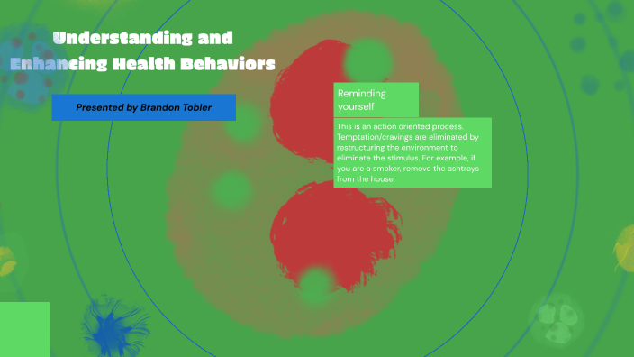 Understanding and Enhancing Health Behaviors by Brandon Tobler on Prezi