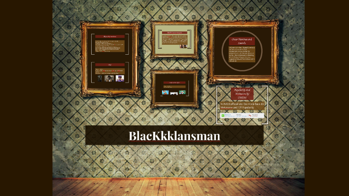 Blackkklansman By Natan Thomaz