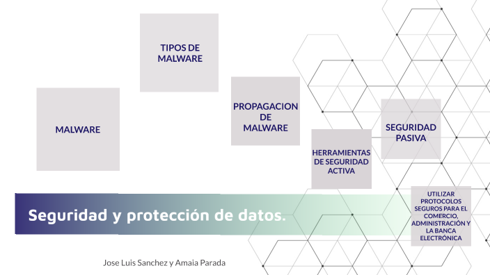 Seguridad y protección de datos by José Luis Sánchez on Prezi