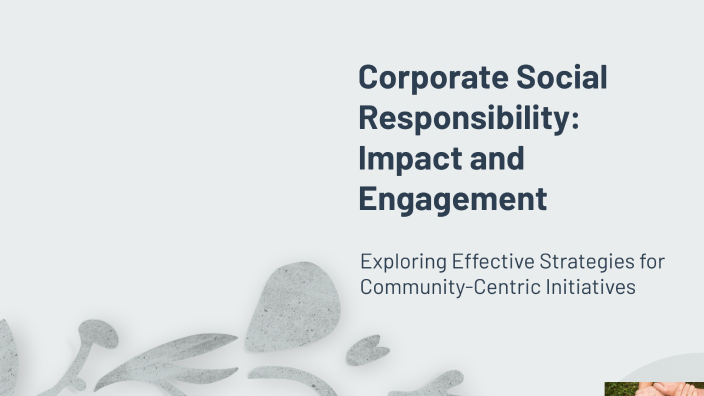 Corporate Social Responsibility: Impact and Engagement by JAMAL KHAN on ...