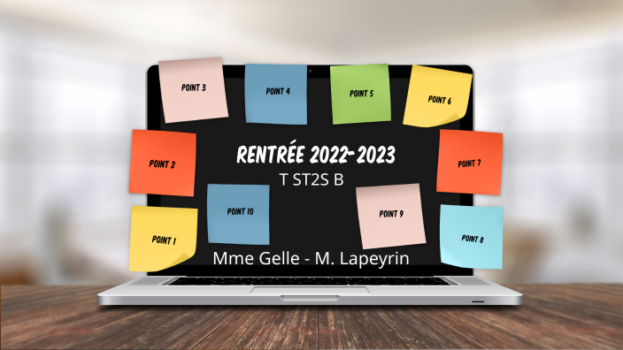 Rentrée 2022-2023 T ST2S B by M. LAPEYRIN on Prezi