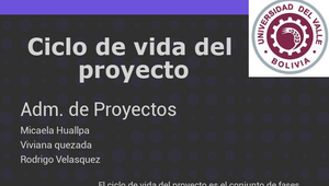 ciclo de vida del proyecto by viviana adriana quezada vera on Prezi Design