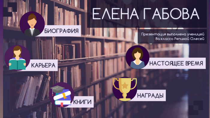 Елена габова биография презентация