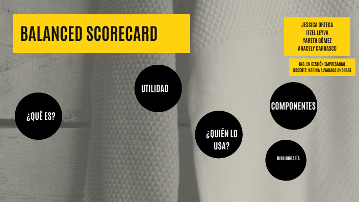 BALANCED SCORECARD by Fernanda Ortega on Prezi