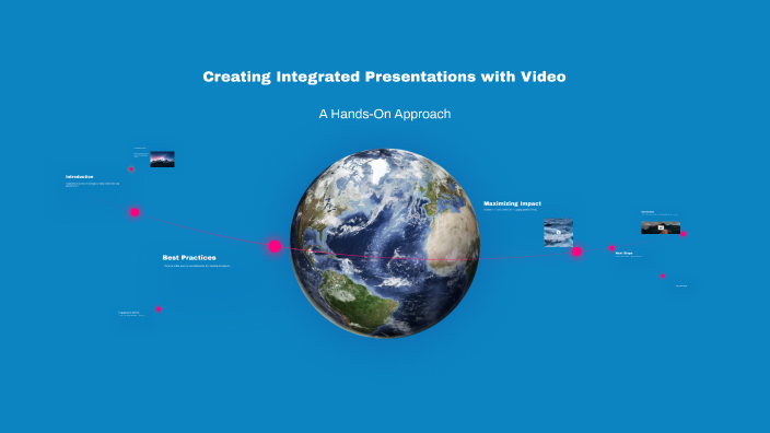 Creating a Integrated Presentation with Video by Mohamed Reda on Prezi