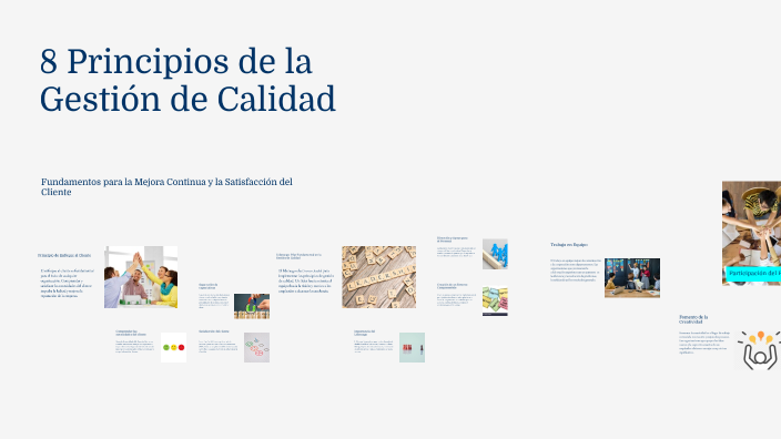 8 Principios de la Gestión de Calidad by Kimberlyn Argueta on Prezi