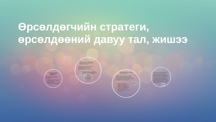 Өрсөлдөгчийн стратеги, өрсөлдөөний давуу тал, жишээ by Мөрөнтуул ...