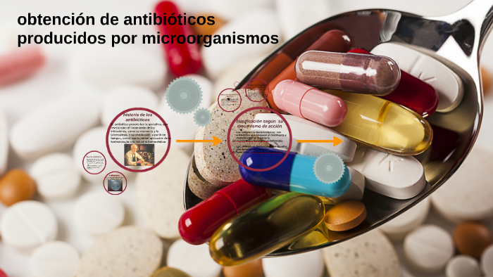 obtención de antibióticos producidos por microorganismos by Daurin