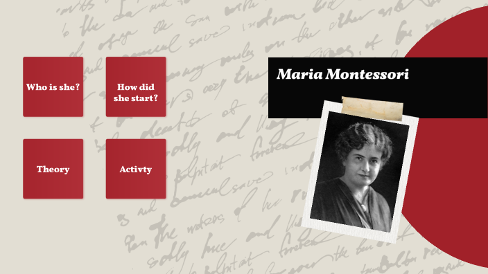 Maria Montessori by Mallory Johnson on Prezi