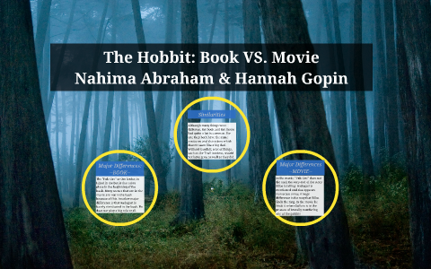 The Hobbit Movie Vs Book