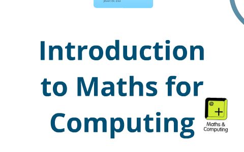 Maths For Computing Introduction Full Details By LIT Tipperary