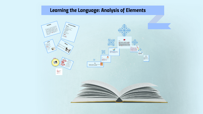 Language Analysis Design Learning the Language: Analysis by Christian Tyler on Prezi