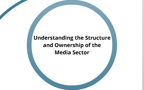 Structure and ownership of the media sector.