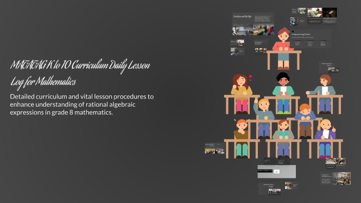MATATAG K to 10 Curriculum Daily Lesson Log for Mathematics by dulatre ...