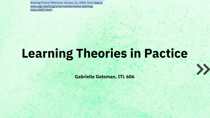 Learning Theories in Practice by Gabbie Gotoman on Prezi