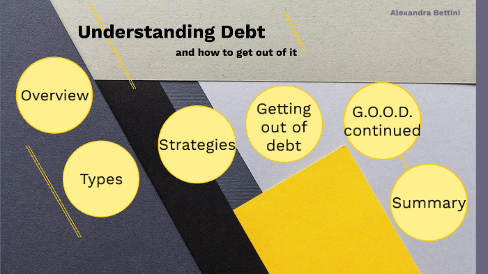 Understanding Debt And How To Get Out Of It By Alexandra Bettini On Prezi