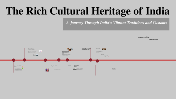 The Rich Cultural Heritage of India by dd ww on Prezi