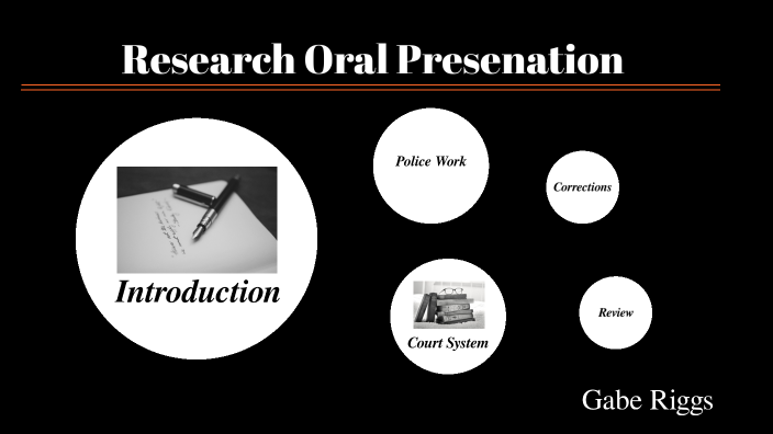 research oral presentation powerpoint