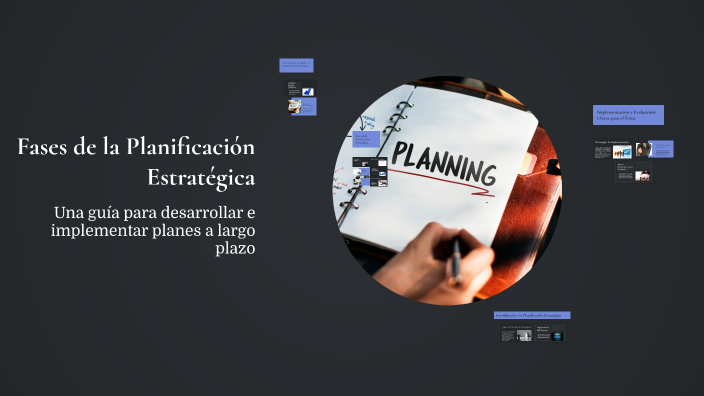 Fases de la Planificación Estratégica by alin suz on Prezi