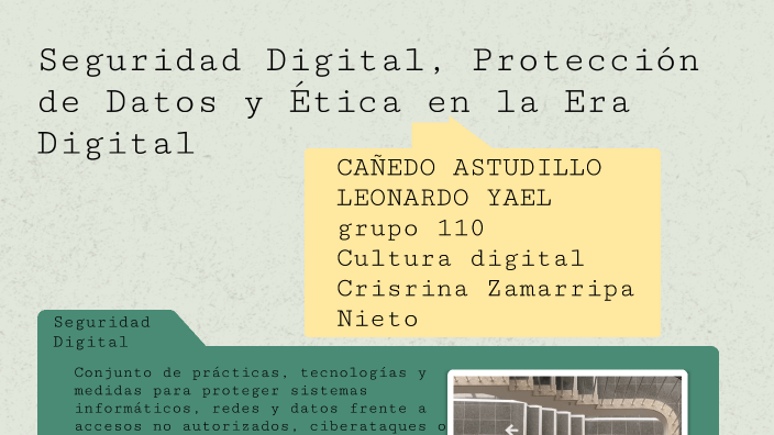 Protección de Datos by Leonardo Yael on Prezi