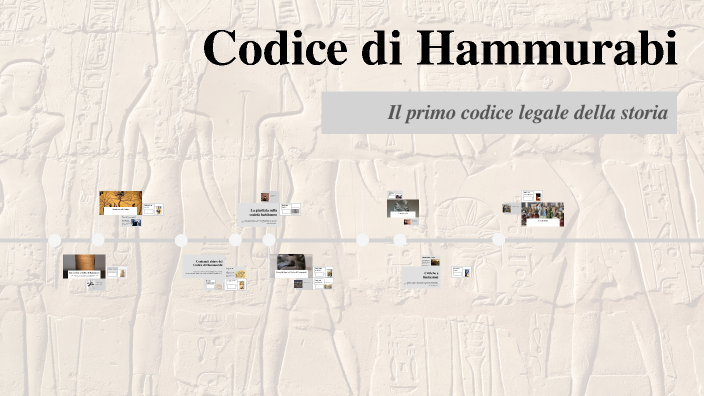 Codice di Hammurabi by Jean Paul on Prezi