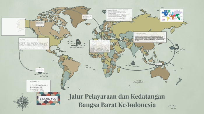 Jalur Pelayaraan Dan Kedatangan Bangsa Barat Ke Indonesia By Adelaide Devi