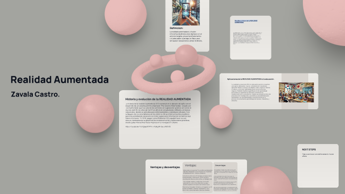 Realidad Aumentada by Sofia Zavala on Prezi