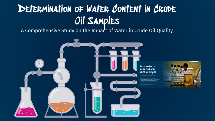 Determination of Water Content in Crude Oil Samples by Chnur Hasan on Prezi