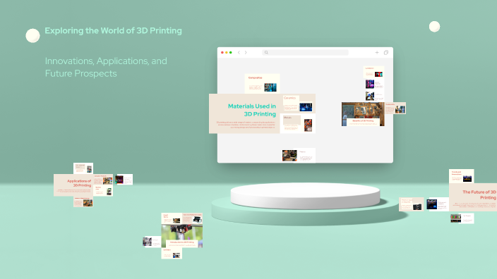 Exploring the World of 3D Printing by Auréline Demey on Prezi