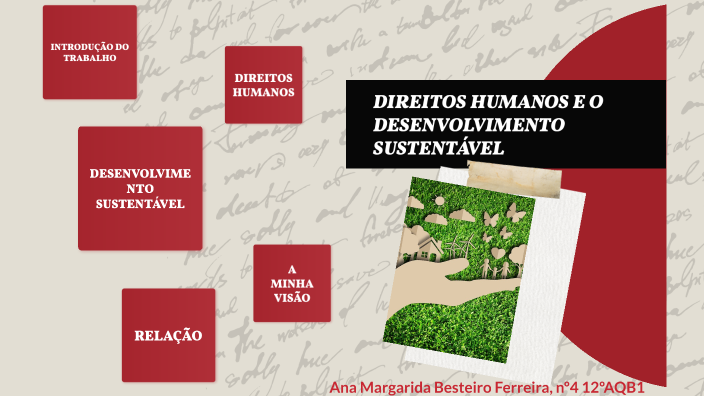 Direitos Humanos e Desenvolvimento Sustentável by Margarida Besteiro on ...