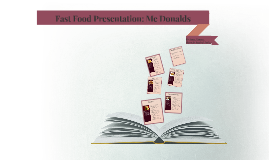 presentation on fast food