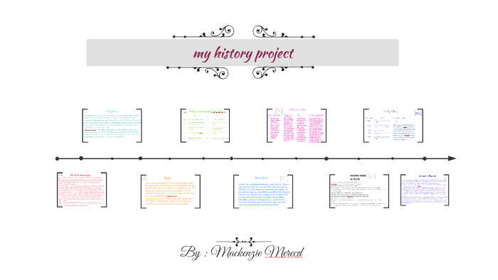 my history project by mackenzie merced on Prezi