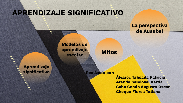 Aprendizaje Significativo by Oscar Caba on Prezi