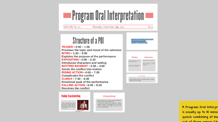 Program Oral Interpretation by jon ochoa on Prezi