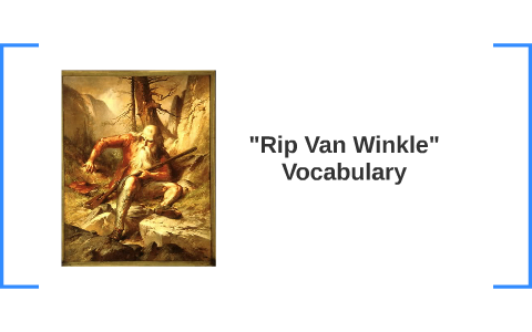 Rip van winkle personality image