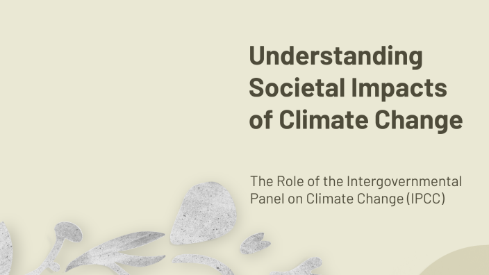 Understanding Societal Impacts of Climate Change by Marisa Youngblood ...