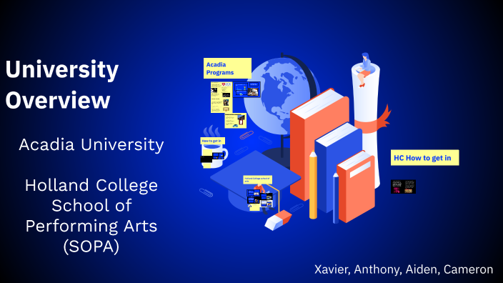University Overview by Xavier Gillespie on Prezi
