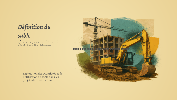 Le Sable dans la Construction by Oussama Hakimy on Prezi