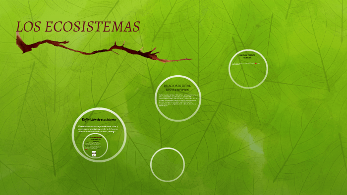 LOS ECOSISTEMAS by Mercedes Morillo de León on Prezi