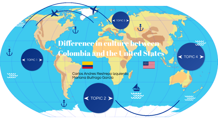 Difference in culture between Colombia and the United States by Mariana ...