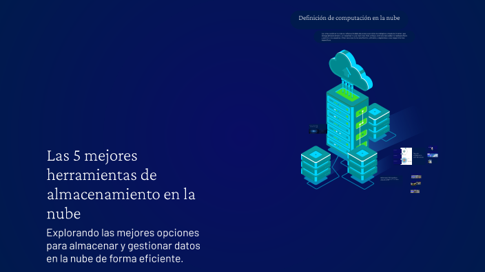 Las 5 mejores herramientas de almacenamiento en la nube by ALEX 999 on ...