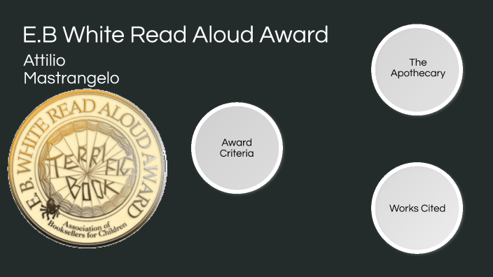 E.B White Read Aloud Award By Attilio Mastrangelo On Prezi