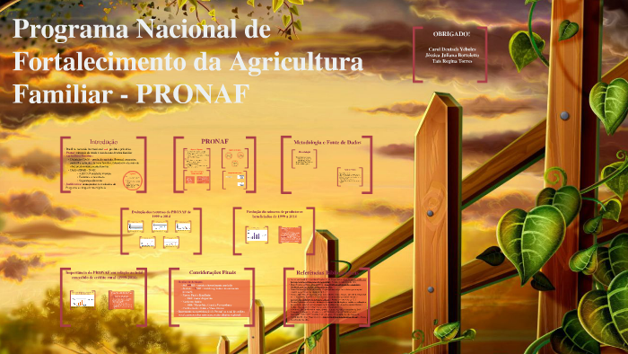 Programa Nacional De Fortalecimento Da Agricultura Familiar By Taís Torres 5926